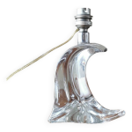 Pied de lampe vintage en cristal