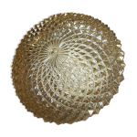 Plafonnier ambre art dco