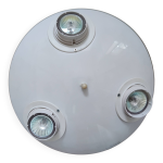 Plafonnier blanc ikea vintage 3 spots orientables 90, 's Plafonnier blanc ikea vintage 3 spots orientables 90, 's
