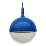 Plafonnier bleu space age vintage väster par knut hagberg pour ikea, suède Plafonnier bleu space age vintage väster par knut hagberg pour ikea, suède