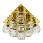 Plafonnier ice cube de j. t. kalmar