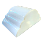 Plafonnier leucos,   nuage  en verre opalin, ca 1980s