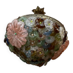 Plafonnier lustre v�nitien en verre murano barovier & toso flowers