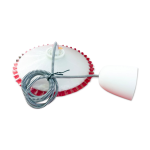 Plafonniers en opaline dentele annes 40 - 50 lectrifie