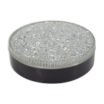 Plafonnier en verre  bulles par staff 1960 - 70 prix if design awards en 1964