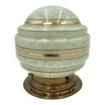 Plafonnier en verre de clichy