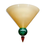 Plafonnier en verre de murano