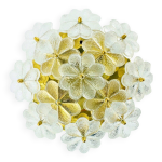 Plafonnier en verre de murano du milieu du siècle par e. palme pour palwa, années 1960 Plafonnier en verre de murano du milieu du siècle par e. palme pour palwa, années 1960