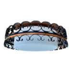 Plafonnier vintage en fer forgé année 50 60 lustre Plafonnier vintage en fer forgé année 50 60 lustre
