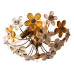 Plafonnier vintage d'origine italienne Plafonnier vintage d'origine italienne