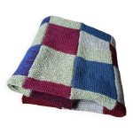 Plaid patchwork tricot main