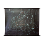 Plaque ardoise pour l criture  la craie 1968