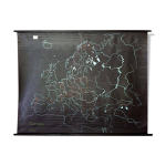 Plaque d ardoise mixte et naturelles en caoutchouc pour l criture  la craie  l europe 1968