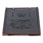 Plaque de chemin�e