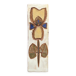 Plaque murale en c�ramique par les argonautes, vallauris, 1960