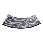 Plat africain, afrique australe, terre cuite, dcoration d'inspiration africaine