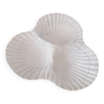 Plat aperitif 3 coquillage style caugant en cramique portugal