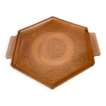 Plat art dco rosaline arcoroc vintage