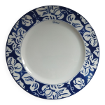 Plat cacharel en pocelaine fine