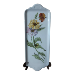 Plat cake dcor fleurs