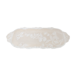 Plat a cake verre transparent deco laqu