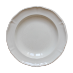 Plat creux en faence ivoire villeroy et boch