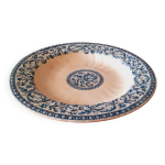 Plat creux de service en faïence de gien vers 1880 Plat creux de service en faïence de gien vers 1880