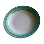 Plat dcor vert & or