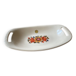 Plat  fruits ou corbeille a pain, vintage, rtro