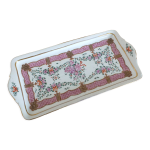 Plat à gâteau en porcelaine samson Plat à gâteau en porcelaine samson