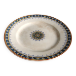 Plat à gâteau ou présentoir à gâteaux vintage français pour desserts ou fruits, sarreguemines, mod. myosotis ... Plat à gâteau ou présentoir à gâteaux vintage français pour desserts ou fruits, sarreguemines, mod. myosotis ...