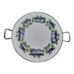 Plat  gteau violettes penses