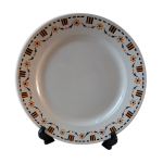 Plat gien xxème siècle Plat gien xxème siècle
