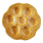 Plat � hu�tres vintage, boch, art nouveau 1920 plat � hu�tres vintage, boch, art nouveau