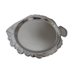 Plat inox forme poisson