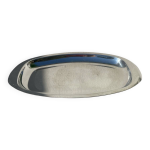 Plat oval en inox sign rmi letang