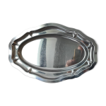 Plat ovale en inox made in france