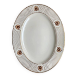 Plat ovale en porcelaine lenox