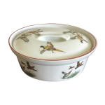 Plat en porcelaine de paris