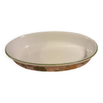 Plat en porcelaine villeroy & boch vilboflour / geranium