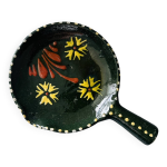 Plat poterie alsacienne sign�