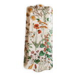 Plat rectangulaire en porcelaine de tradition