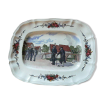 Plat rectangulaire sarreguemines obernai h. loux