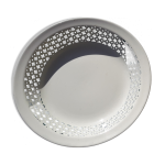 Plat rond creux en faïence de digoin sarreguemines modèle dassary diam 26 cm Plat rond creux en faïence de digoin sarreguemines modèle dassary diam 26 cm
