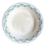 Plat rond creux st amand en terre de fer