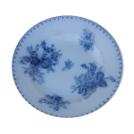 Plat rond en faïence u & c sarreguemines modèl flore diam 32 cm Plat rond en faïence u & c sarreguemines modèl flore diam 32 cm