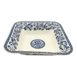Plat / saladier en faïence de gien  terre de fer , service  ibis , 1876 Plat / saladier en faïence de gien  terre de fer , service  ibis , 1876