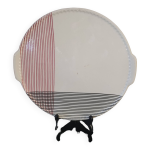 Plat de service modèle caprice ronde de villeroy & boch, 1950s Plat de service modèle caprice ronde de villeroy & boch, 1950s