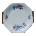 Plat de service gâteau ou tarte porcelaine lamotte Plat de service gâteau ou tarte porcelaine lamotte