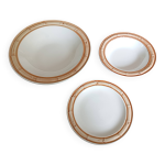 Plats de service gien  bambou